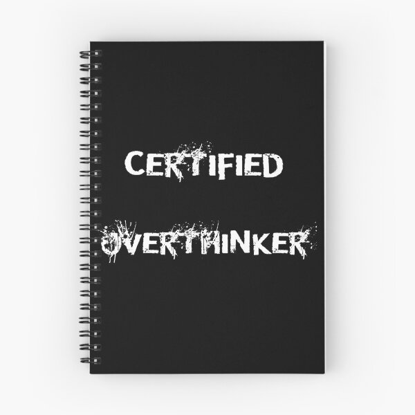 Item preview, Certified Overthinker designed and sold by Twisted Visions.