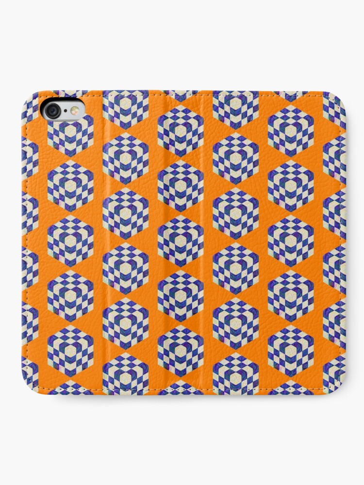 Alternate view of #DeepDream Color Squares Visual Areas 5x5K v1448964615 iPhone Wallet