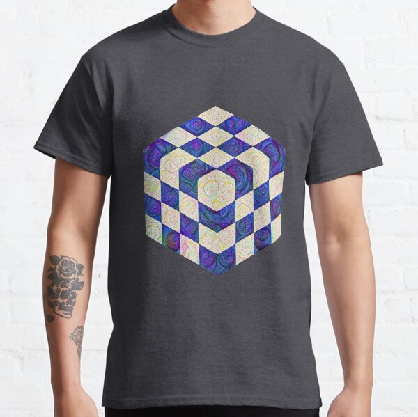 #DeepDream Color Squares Visual Areas 5x5K v1448964615 Classic T-Shirt