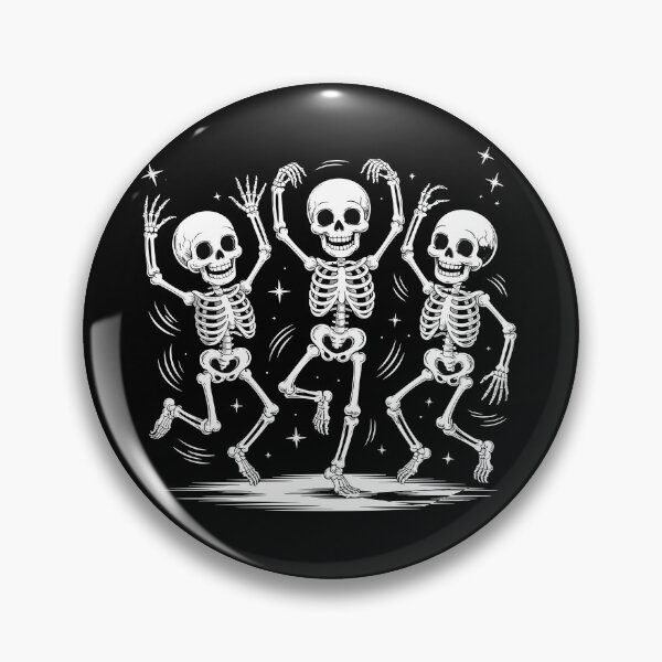 Item preview, Dancing Skeletons Funny Halloween Party Design designed and sold by Tee Veritas.