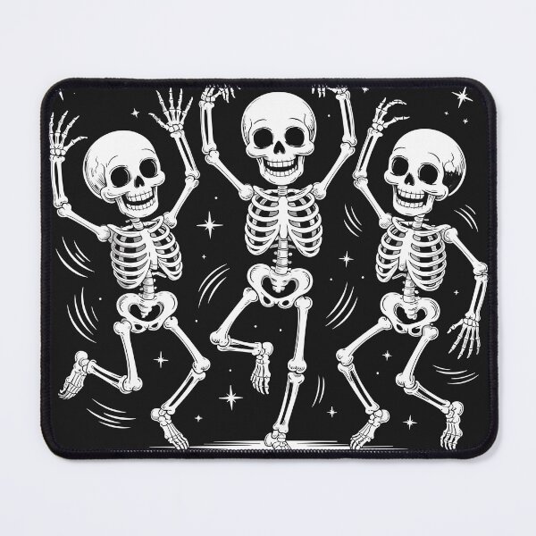 Item preview, Dancing Skeletons Funny Halloween Party Design designed and sold by Tee Veritas.