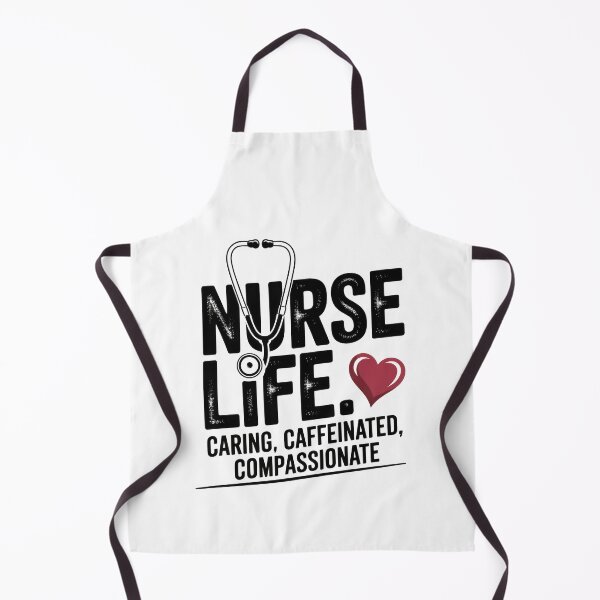 Item preview, Nurse Life Caring Caffeinated Compassionate designed and sold by Enea Kelo.
