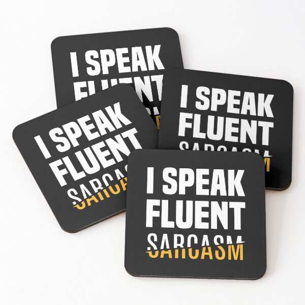 Item preview, I Speak Fluent Sarcasm - Funny Sarcastic designed and sold by JavaGraph.