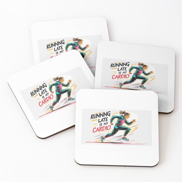 Item preview, ⏰? Who needs the gym when you’re always sprinting to catch up with life? This hilarious design says it all: “Running Late Is My Cardio. designed and sold by Respawned.