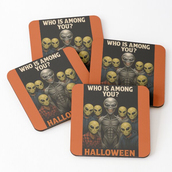Item preview, Who Is Among You? – Alien Halloween designed and sold by hiraum.
