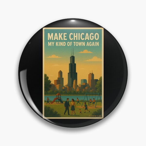 Item preview, Make Chicago My Kind of Town designed and sold by EyeMagined.