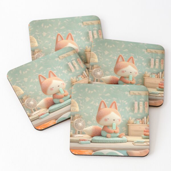 Item preview, Chilly Chomp Chomp - Fox designed and sold by CozyLodgeVillage.