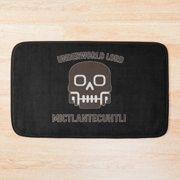 Item preview, Mictlantecuhtli – Underworld Lord (Aztec Skull Icon) designed and sold by Bratak.