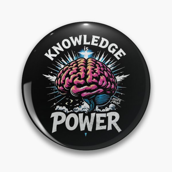 Item preview, KNOWLEDGE IS POWER designed and sold by deerokone.