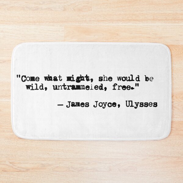 Item preview, James Joyce Ulysses Quote | Irish novel | Molly Bloom Leopold Bloom | literature designed and sold by Oqueartecura.