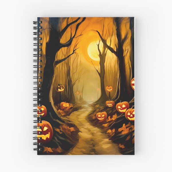 Item preview, Creepy Halloween forest designed and sold by Island Art Studios.