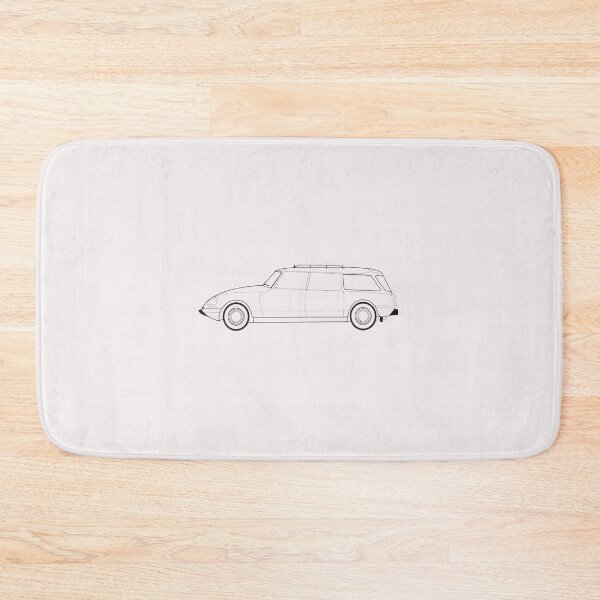 Item preview, Iconic Citroen DS Safari Break Minimalist Line Art designed and sold by SuzanneViseur.