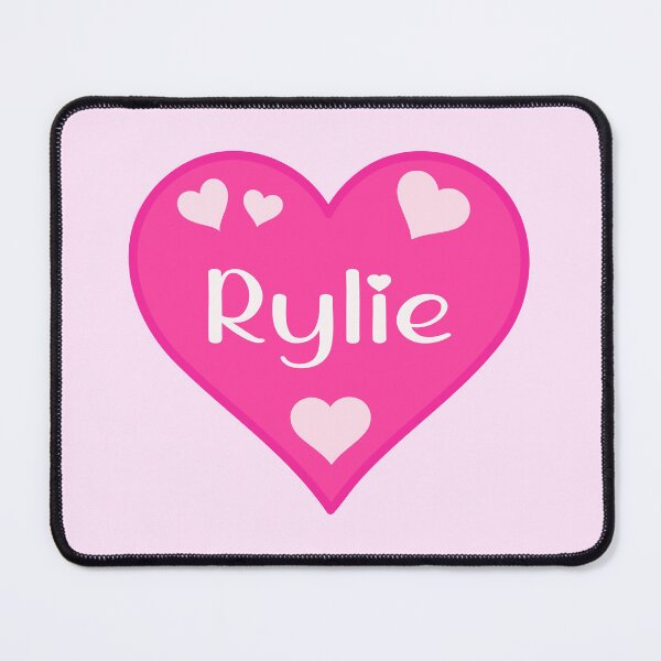 Item preview, Rylie Name Pink Heart designed and sold by Jeallan Designs.