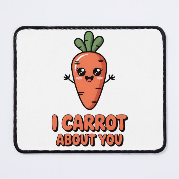 Item preview, I Carrot About You Funny Carrot Gift designed and sold by BastiLoom.