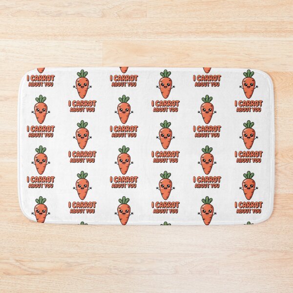 Item preview, I Carrot About You Funny Carrot Gift designed and sold by BastiLoom.