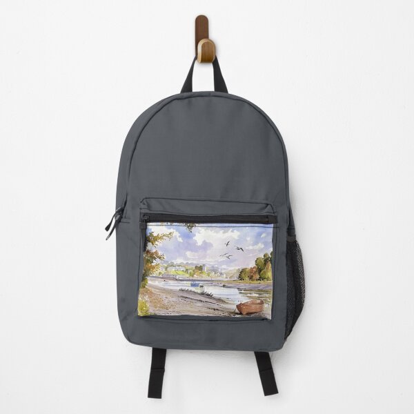 Item preview, Autumn at Stoke Gabriel2(Watercolour + AI) designed and sold by artsmeow.