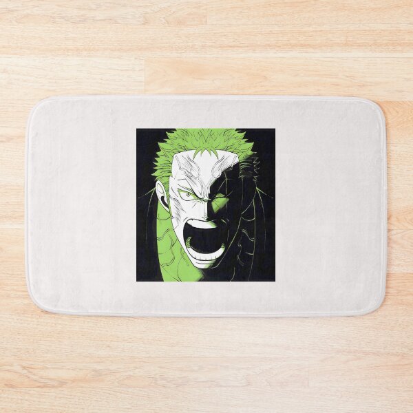 Item preview, Fierce Green Haired Warrior - Dynamic Anime Manga Art Design designed and sold by SuzanneTotherow.