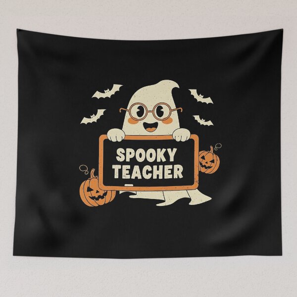 Item preview, Spooky Teacher Cute Ghost Halloween designed and sold by VinsendDraconi.