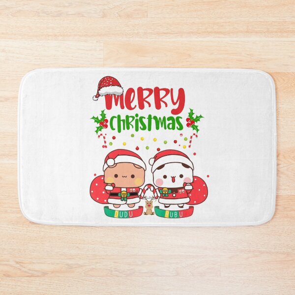 Item preview, Bubu Dudu Santa Claus Merry Christmas Panda And Brownie Bear True Love Couple 2026 designed and sold by BlueSkylineArts.