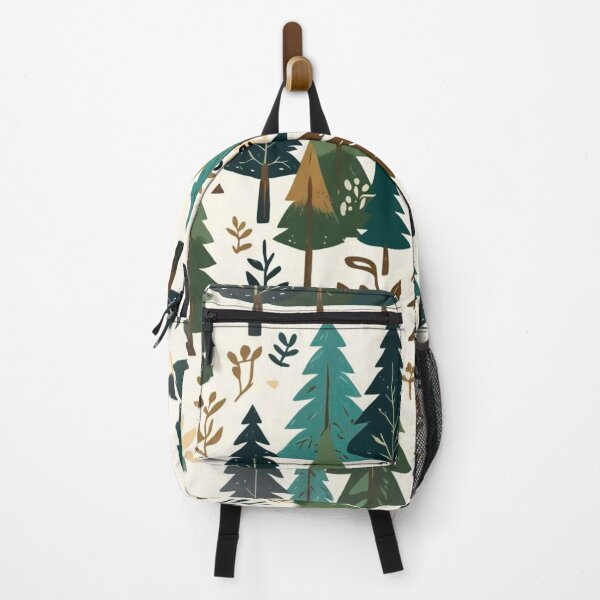 Item preview, Nordic folk art - forest with evergreen trees designed and sold by Ausra789.