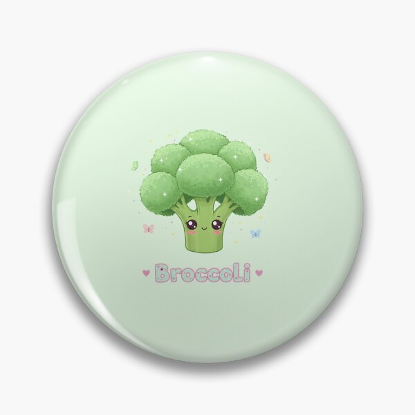 Item preview, Cute Kawaii Broccoli with Big Eyes Cartoon designed and sold by Itsheartshop.