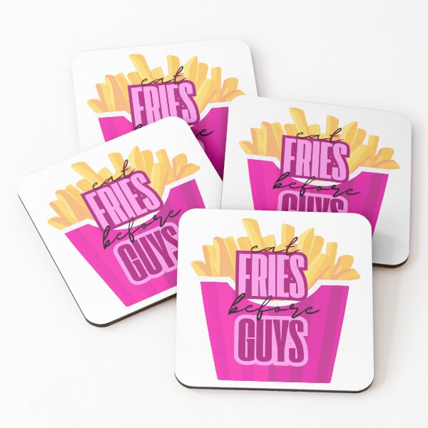 Item preview, Eat Fries Before Guys – Funny Feminist Food Design designed and sold by Marszalotka.