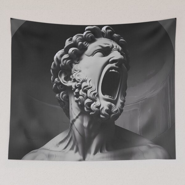 Item preview, Screaming Statue designed and sold by Visual Nomad Club.