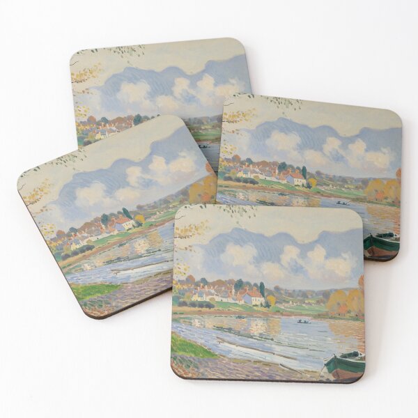 Item preview, Autumn at stoke gabriel3(Watercolour + AI) designed and sold by artsmeow.