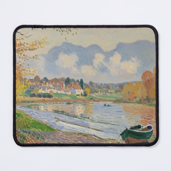 Item preview, Autumn at stoke gabriel3(Watercolour + AI) designed and sold by artsmeow.