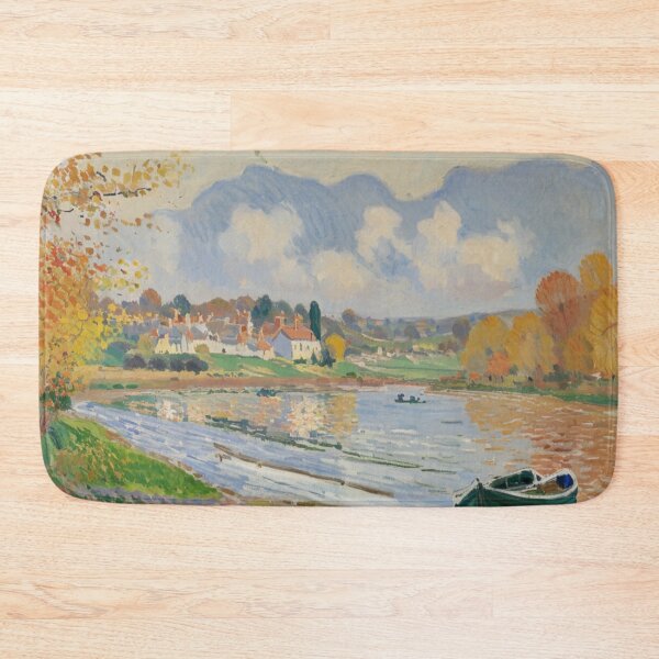 Item preview, Autumn at stoke gabriel3(Watercolour + AI) designed and sold by artsmeow.