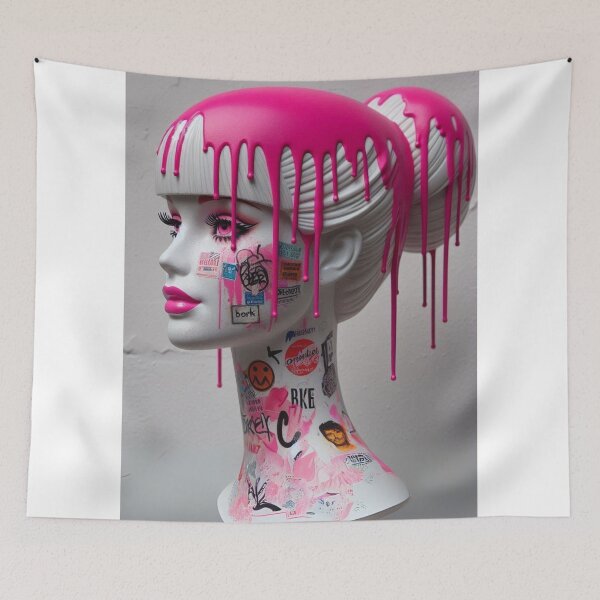 Item preview, "Barb-Q Sauce for the Soul: Graffiti Glam Edition" designed and sold by Print Fiction.