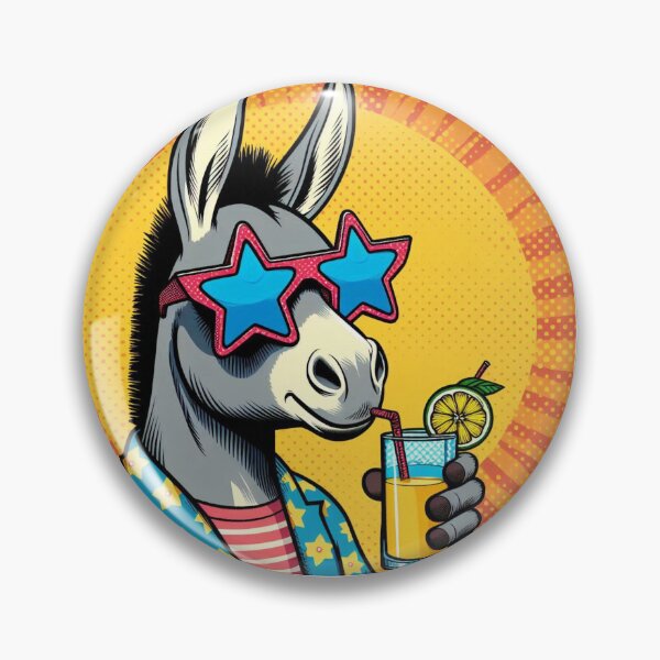 Item preview, cute funny donkey  designed and sold by Dogandesighn.
