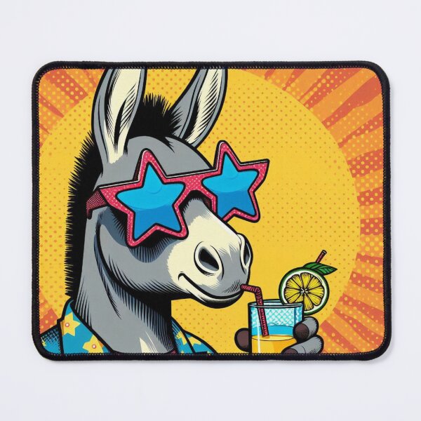 Item preview, cute funny donkey  designed and sold by Dogandesighn.