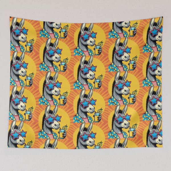 Item preview, cute funny donkey  designed and sold by Dogandesighn.