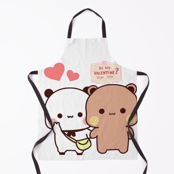 Item preview, Dudu Asking Bubu To Be His Valentine Panda And Brownie Bear True Love Couple 2026 designed and sold by BlueSkylineArts.
