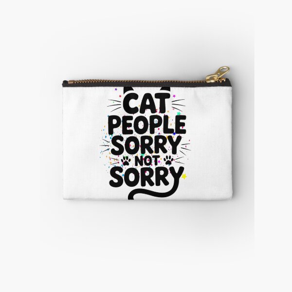 Item preview, Cat People Sorry Not Sorry, Humor for Proud Cat Lovers, Sassy Cat Lover Apparel Classic T-Shirt  designed and sold by podlook.