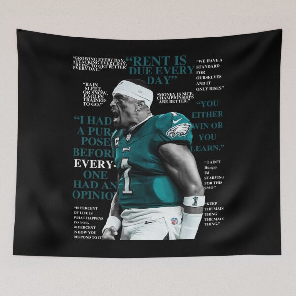 Item preview, Jalen Hurts MVP designed and sold by riowismsa.