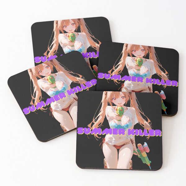 Artikelvorschau, Sexy Anime-Mädchen mit Wasserpistole | Coole Sommerstimmung entworfen und verkauft von Ping0686.