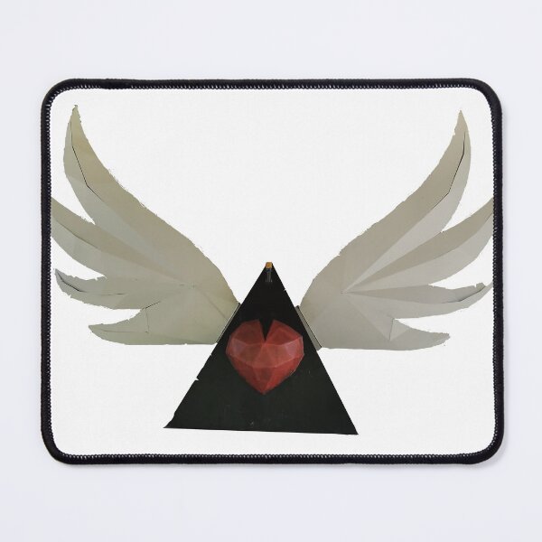 Item preview, Flying pyramid with heart designed and sold by DjeriK.