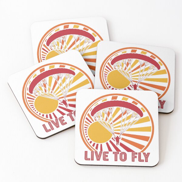 Item preview, Live to Fly – Paragliding Adventure Design designed and sold by Cloud-Riders.
