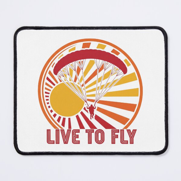 Item preview, Live to Fly – Paragliding Adventure Design designed and sold by Cloud-Riders.