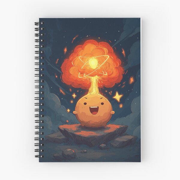 Item preview, Cute atomic explosion designed and sold by TaverneKuna.