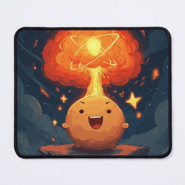 Item preview, Cute atomic explosion designed and sold by TaverneKuna.