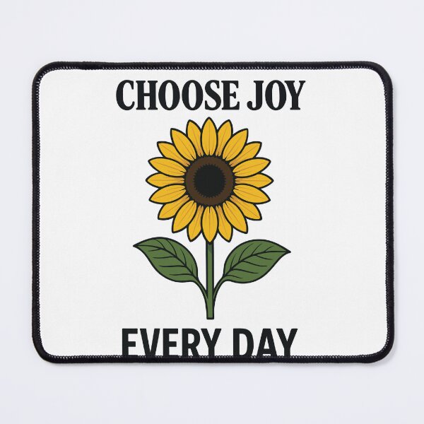 Item preview, Choose Joy Every Day Mindfulness Affirmation designed and sold by LuminOrb.