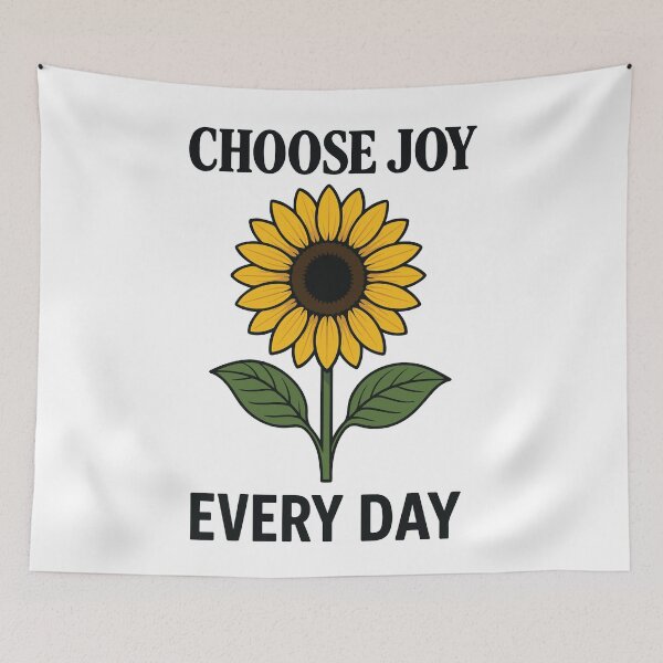 Item preview, Choose Joy Every Day Mindfulness Affirmation designed and sold by LuminOrb.