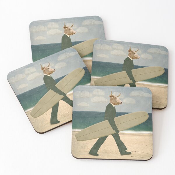 Item preview, El Toro- a stylish bull in search of the perfect wave designed and sold by carokes.