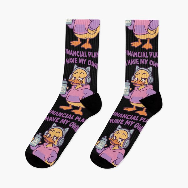 Item preview, I Have My Own Financial Plan Duck Design designed and sold by TeeTimeTreasure.