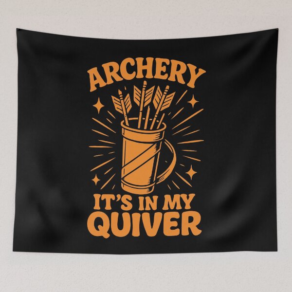 Item preview, Archery It's In My Quiver Archery Bow Archer designed and sold by LuminOrb.