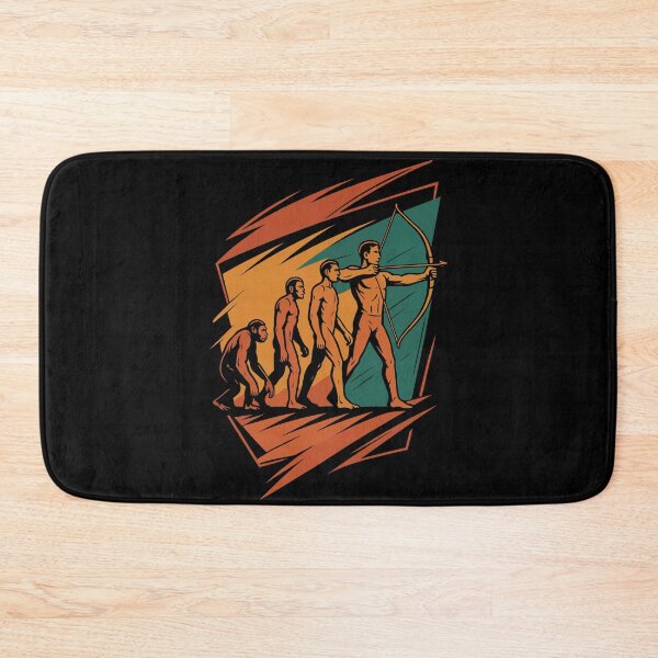 Item preview, Evolution of Archery Archer Bow Target designed and sold by LuminOrb.