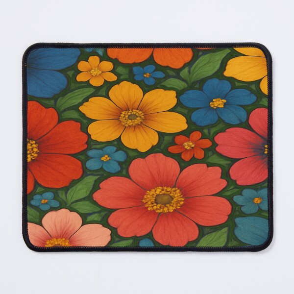 Item preview, Bright Seamless Wildflower Pattern designed and sold by DigitalGemArt.